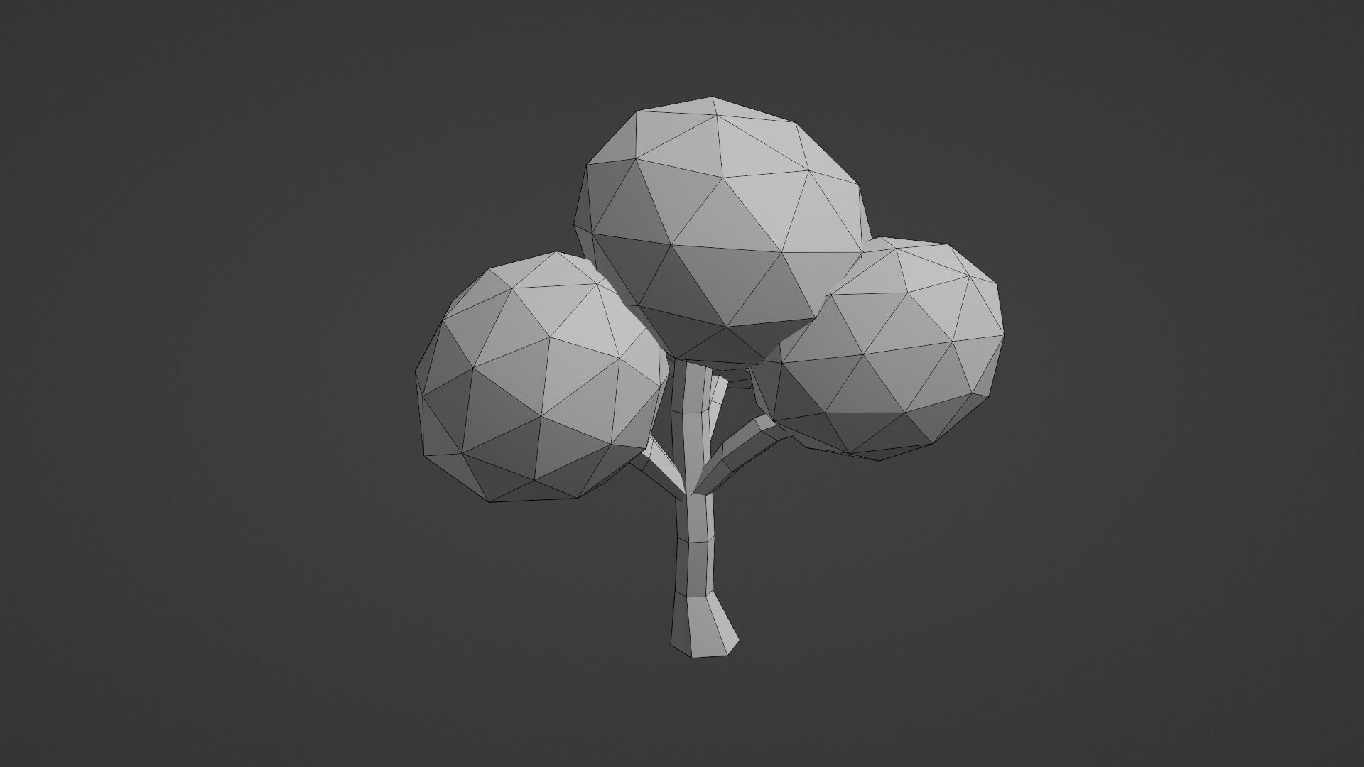 Assorted Tree Collection Low-poly 3D model_18