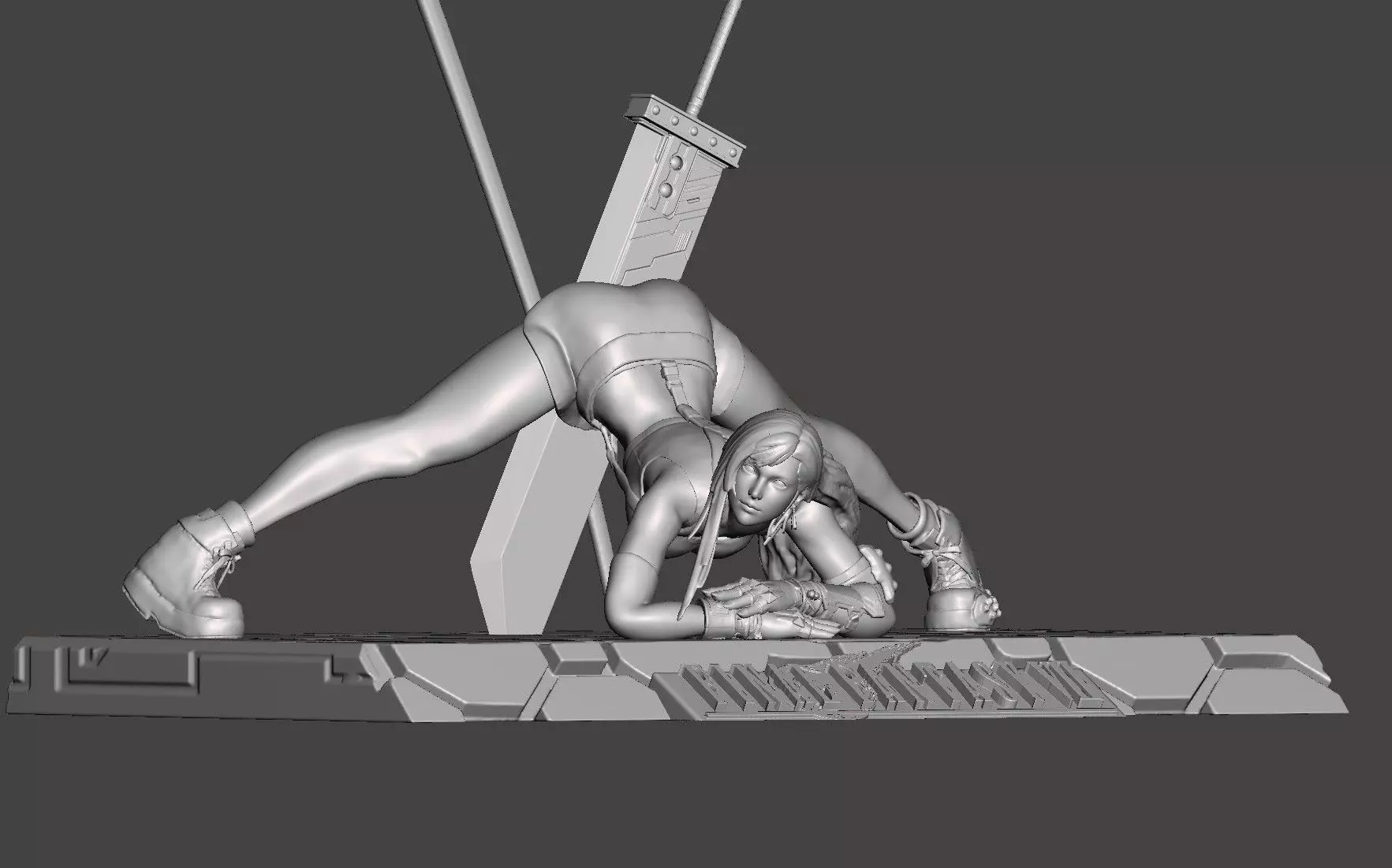 TIFA LOCKHART Jack-O Pose NSFW MEGA-PACK STL 3D 3D print model_0