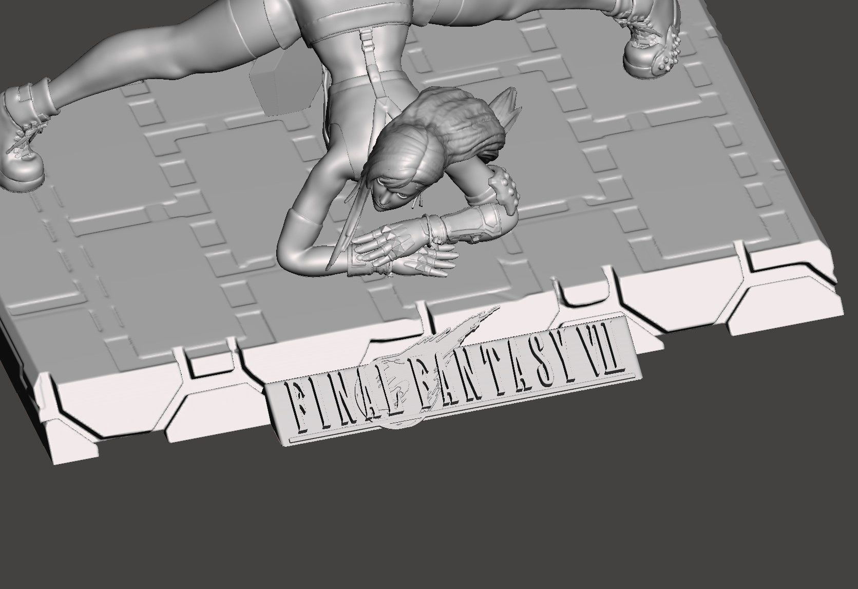 TIFA LOCKHART Jack-O Pose NSFW MEGA-PACK STL 3D 3D print model_6