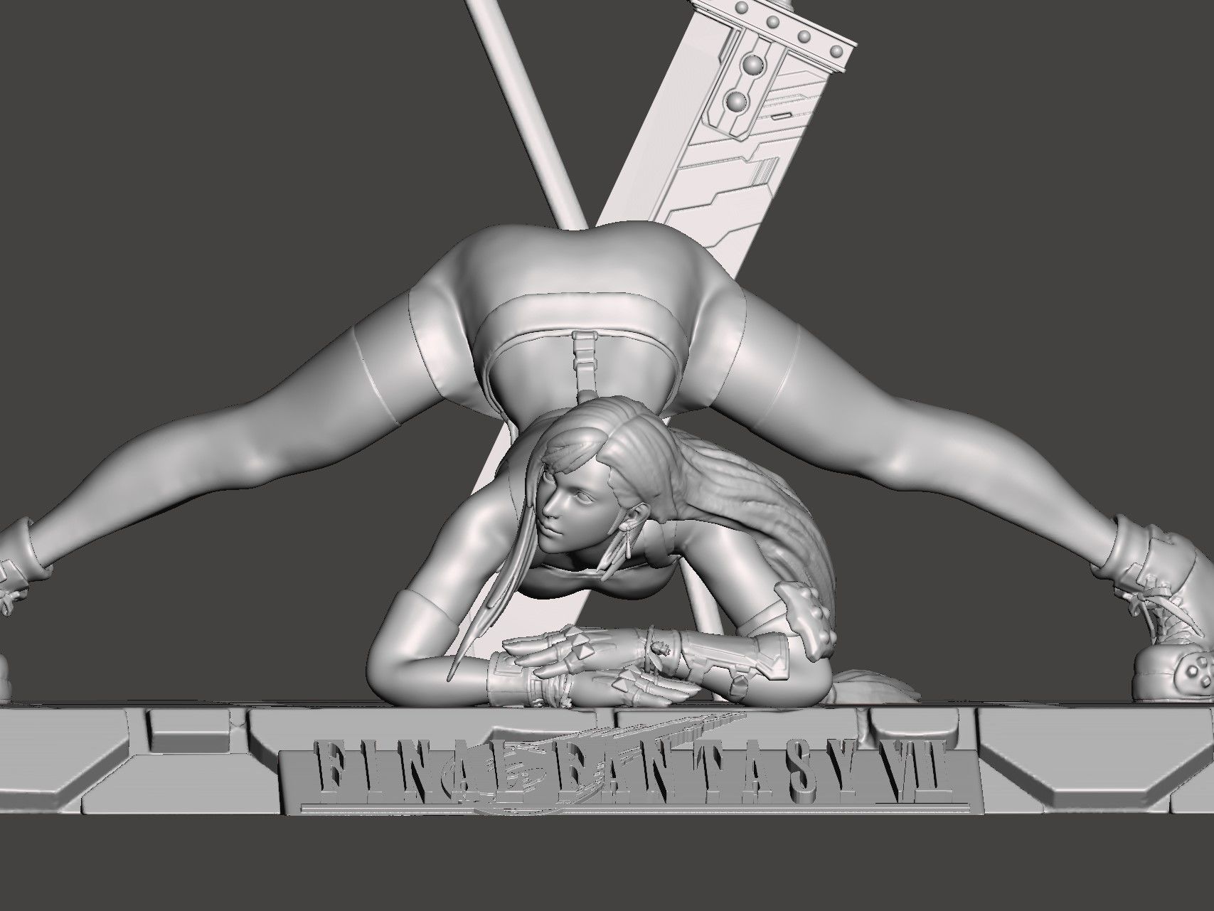 TIFA LOCKHART Jack-O Pose NSFW MEGA-PACK STL 3D 3D print model_3