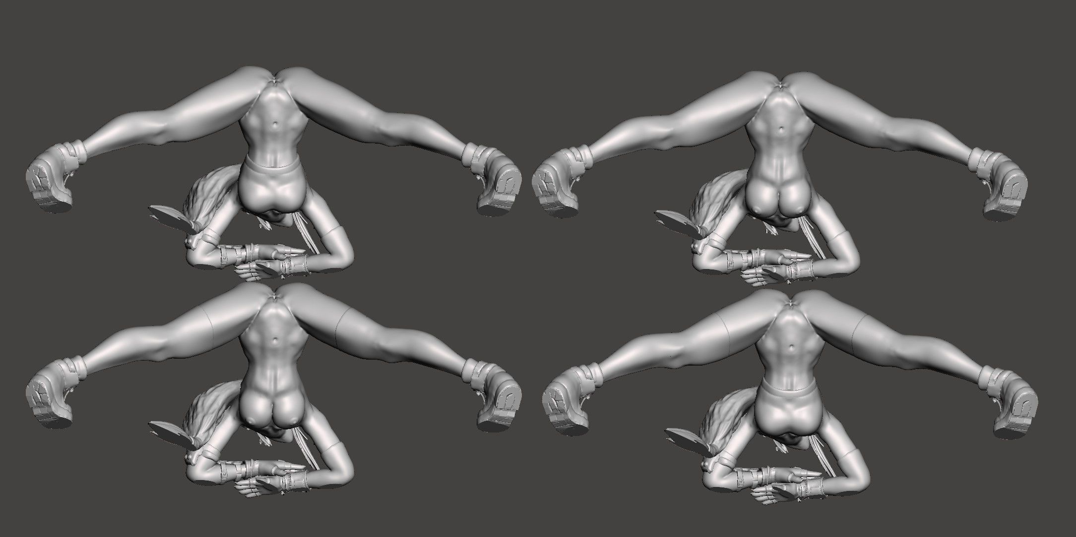 TIFA LOCKHART Jack-O Pose NSFW MEGA-PACK STL 3D 3D print model_18