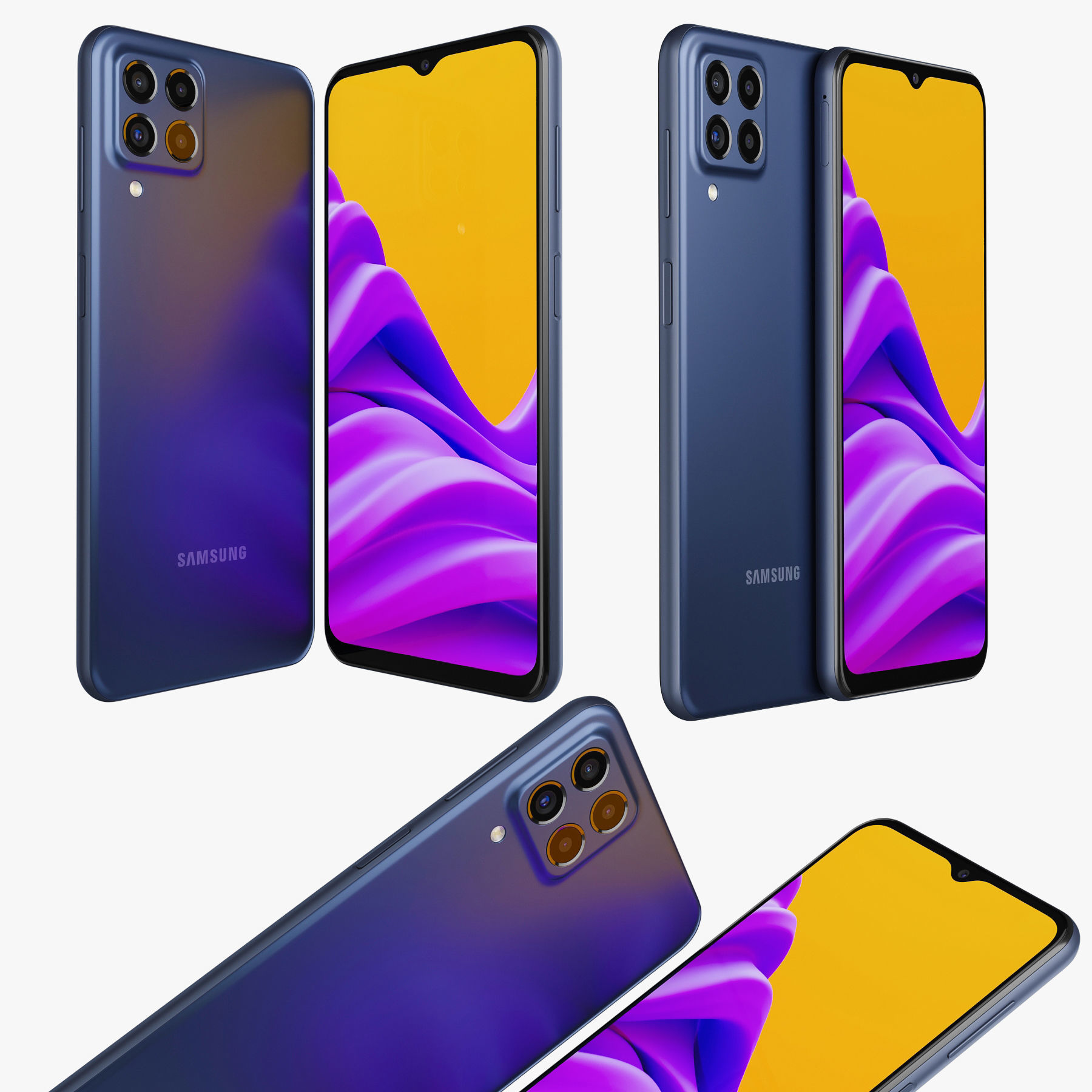 Samsung Galaxy M33 3D model_5