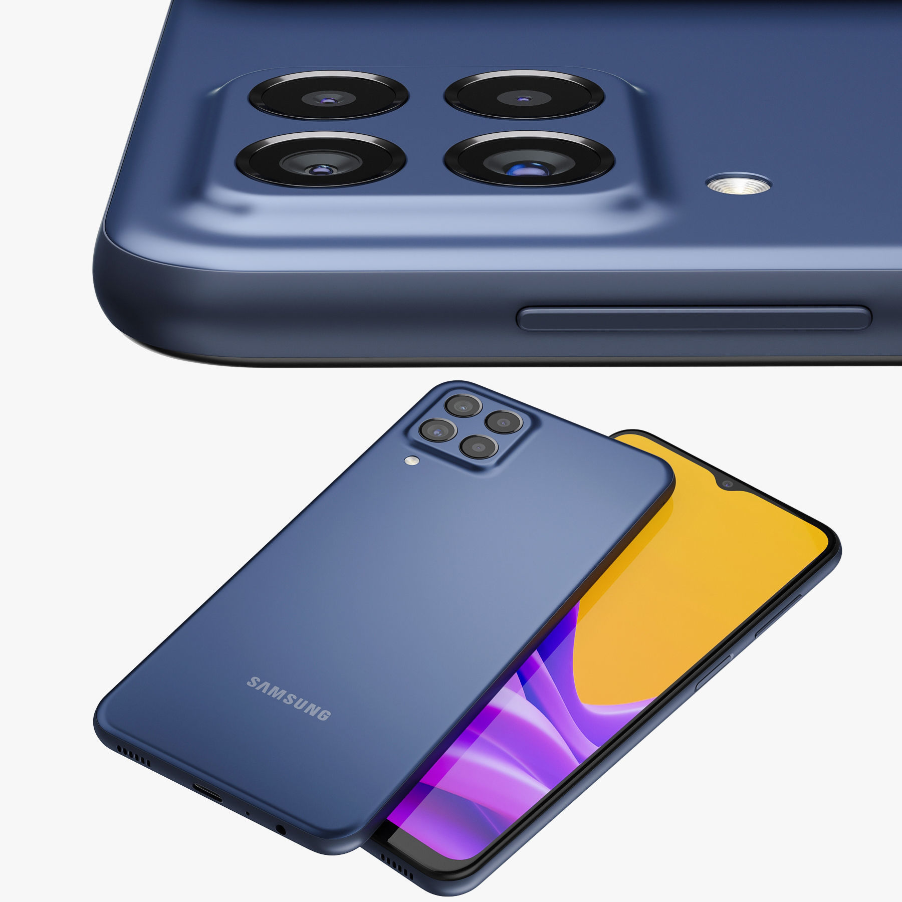 Samsung Galaxy M33 3D model_4