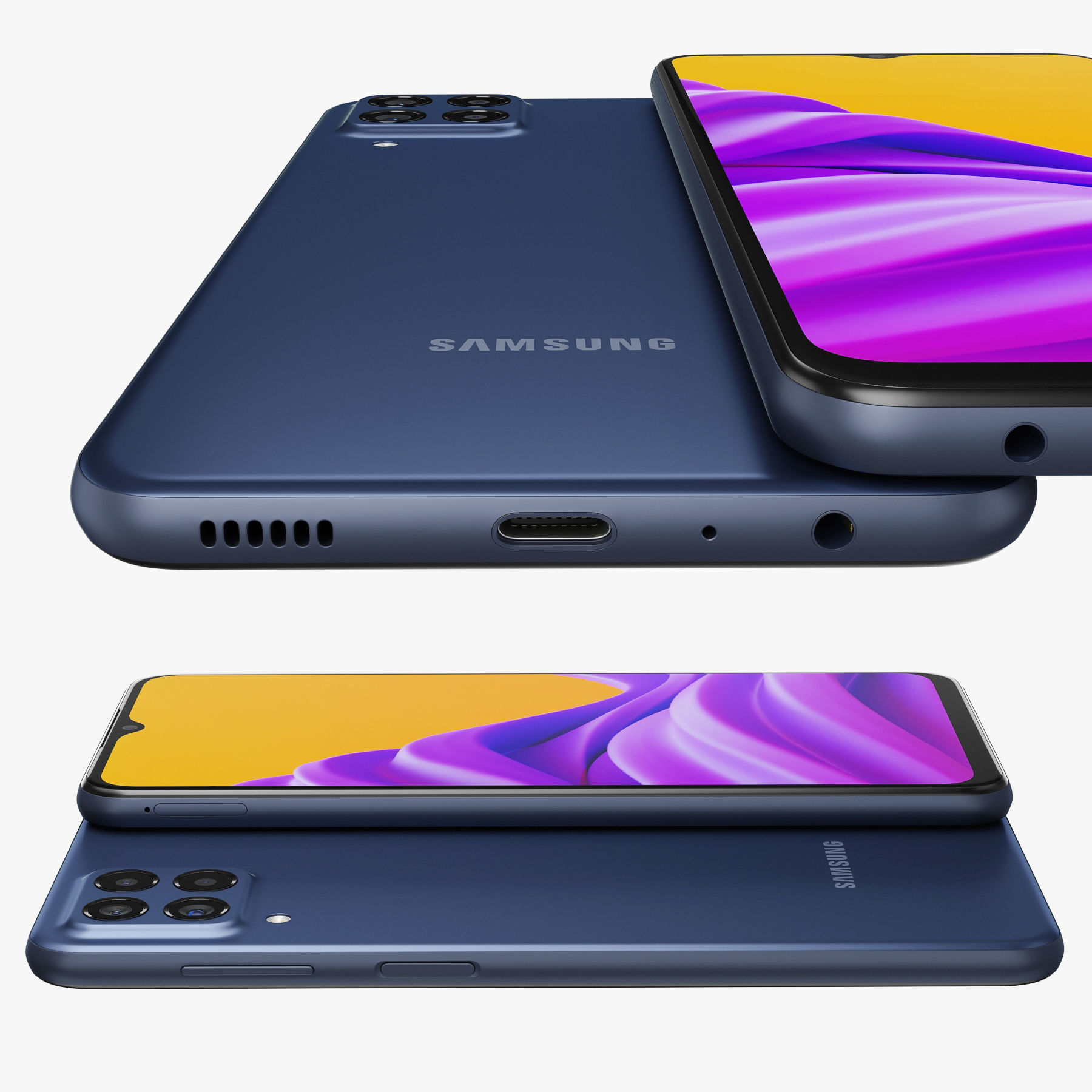 Samsung Galaxy M33 3D model_2