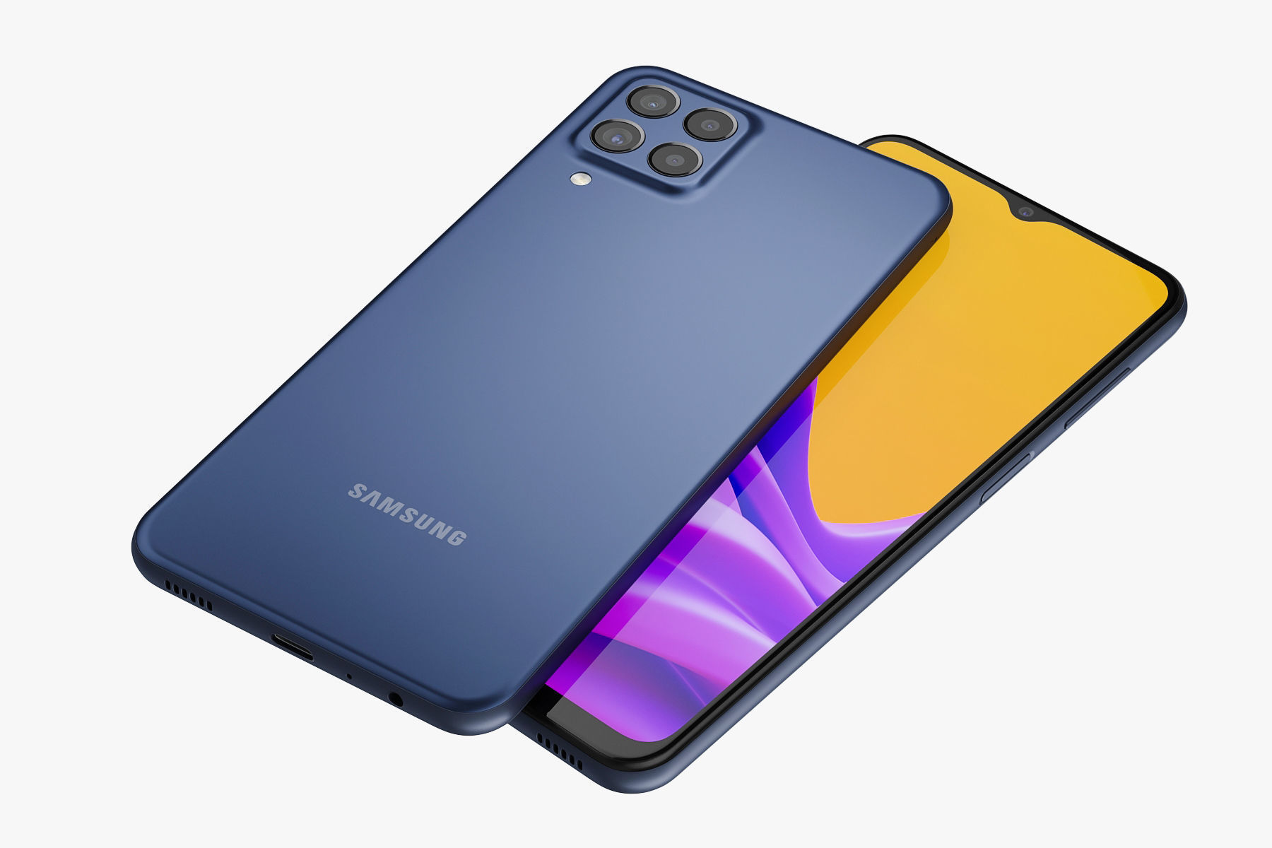 Samsung Galaxy M33 3D model_11