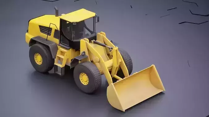 Wheel Loader 3D model
