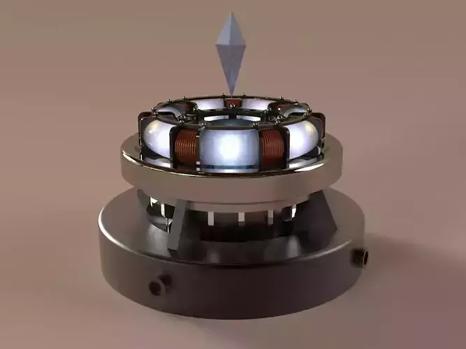 electricity generator 3D model