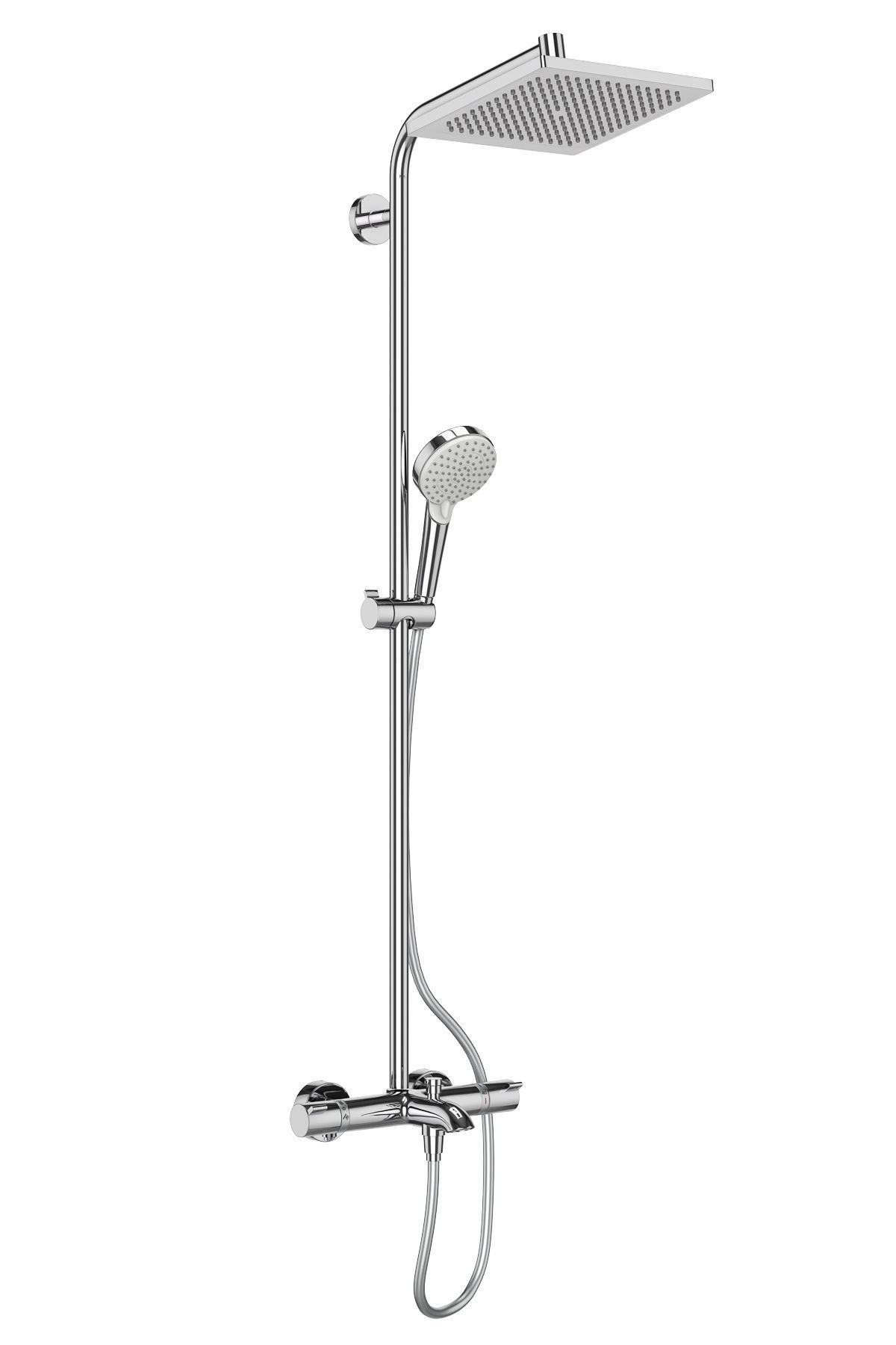 Shower systems Hansgrohe set 154 3D model_19