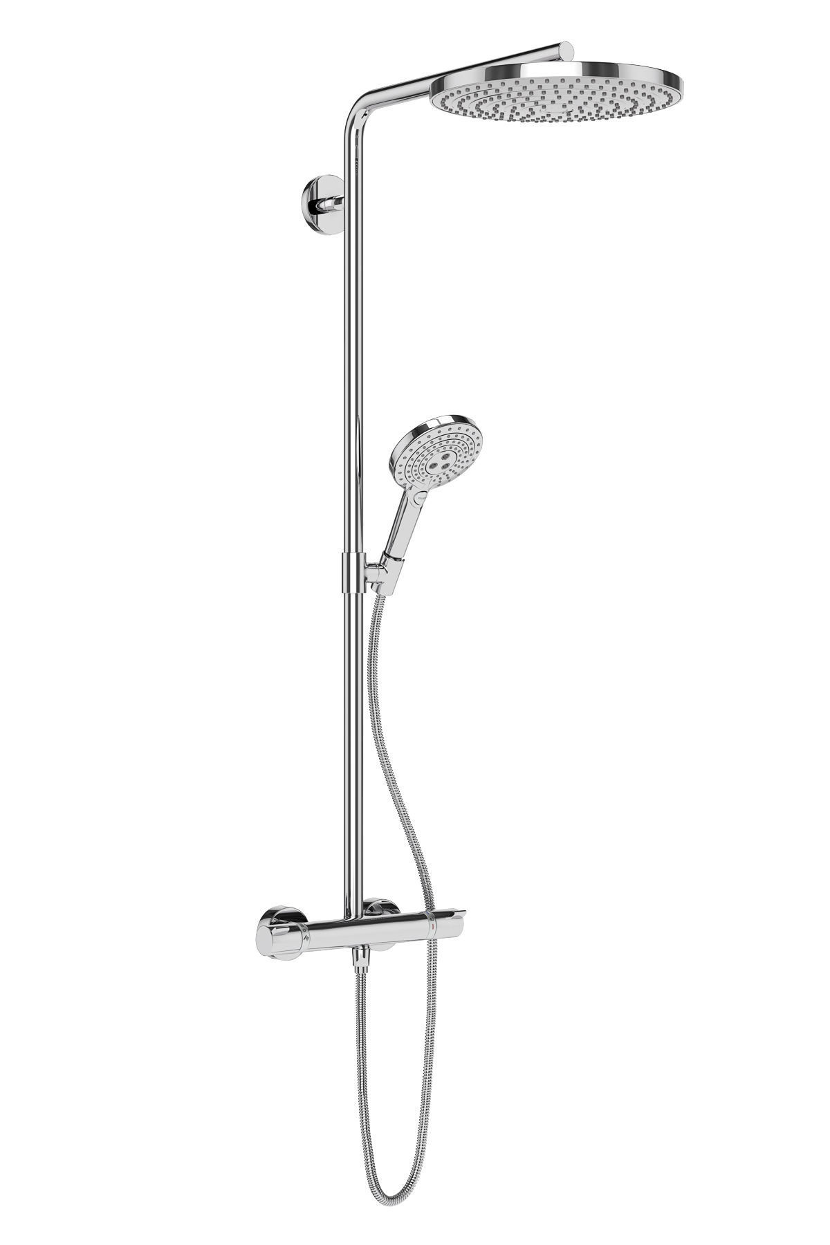 Shower systems Hansgrohe set 154 3D model_7