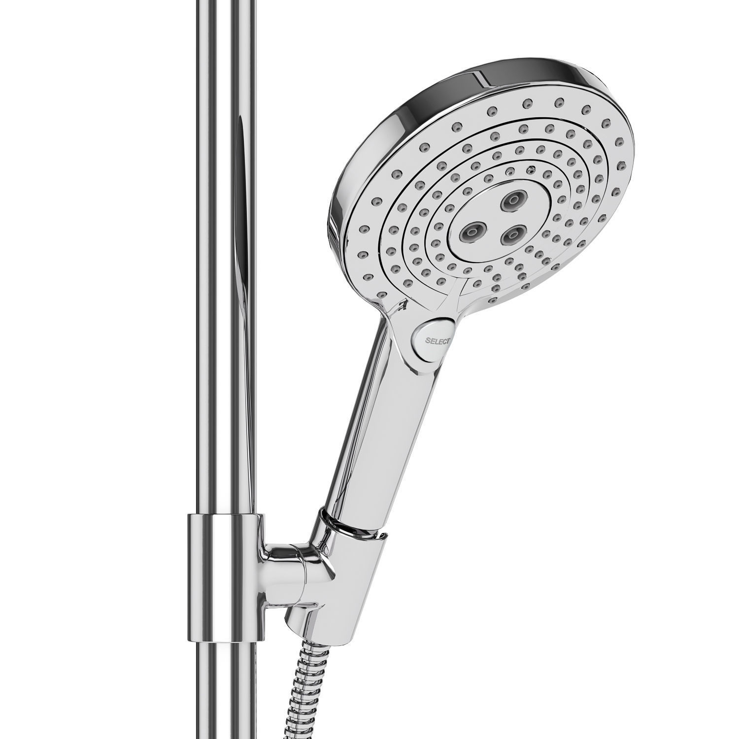 Shower systems Hansgrohe set 155 3D model_10