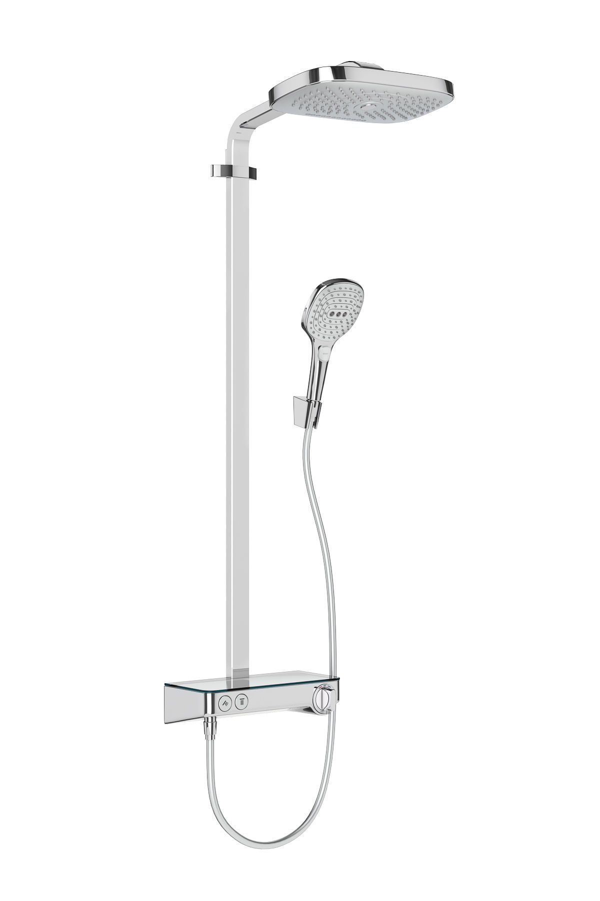 Shower systems Hansgrohe set 155 3D model_7