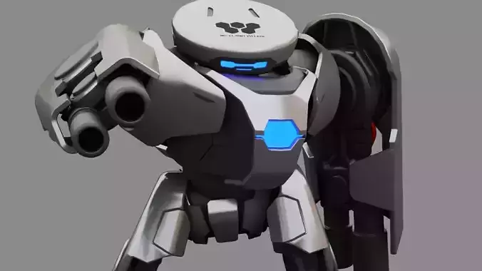 Combat DroidX250  rigged