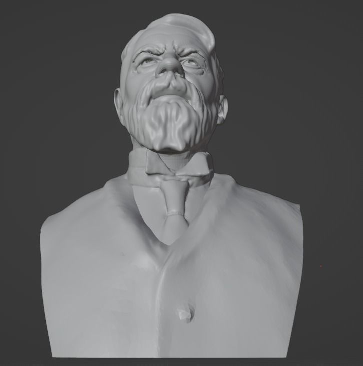 Max Weber 3D print model_2
