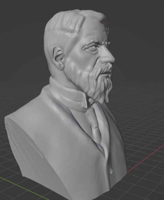 Max Weber 3D print model_10