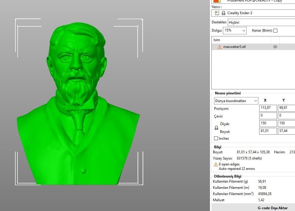 Max Weber 3D print model_8