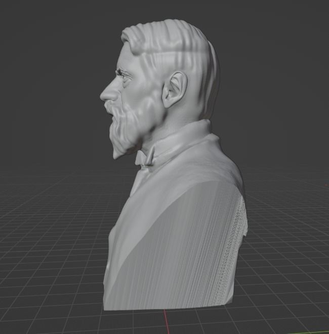 Max Weber 3D print model_14