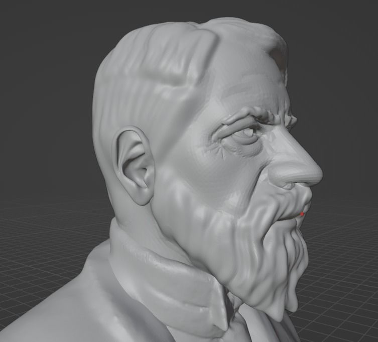 Max Weber 3D print model_5