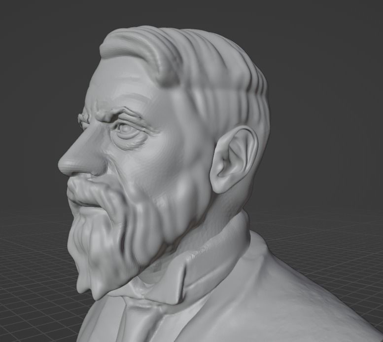 Max Weber 3D print model_6