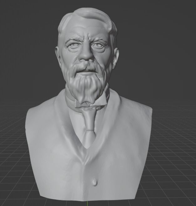 Max Weber 3D print model_17