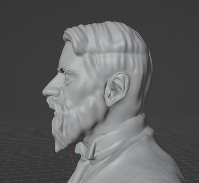 Max Weber 3D print model_7