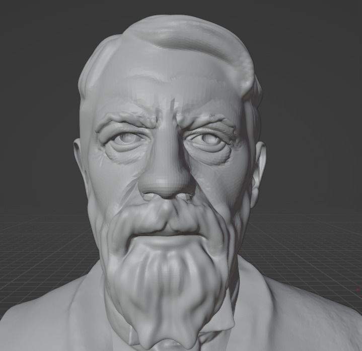 Max Weber 3D print model_4