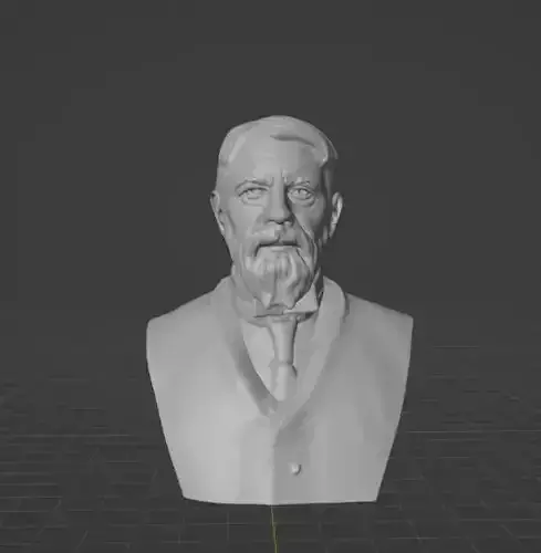 Max Weber 3D print model