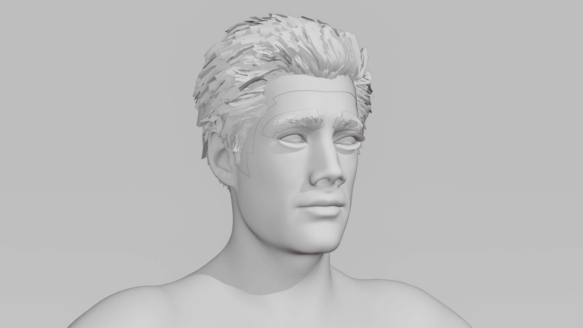 Realistic Male Character - Mr Johnson 3D model_6