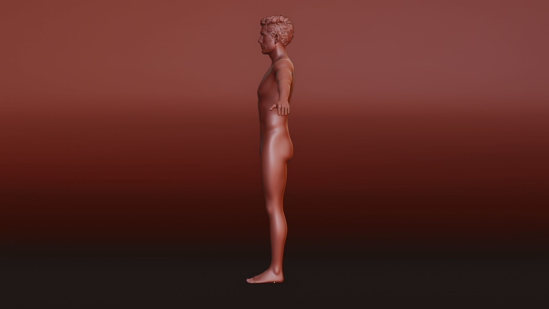 Realistic Male Character - Mr Johnson 3D model_25