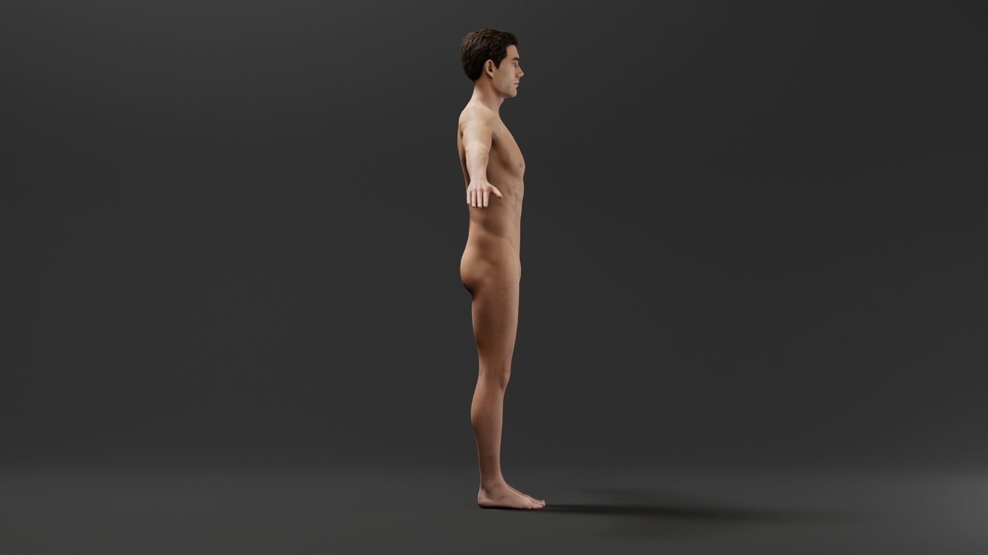 Realistic Male Character - Mr Johnson 3D model_3