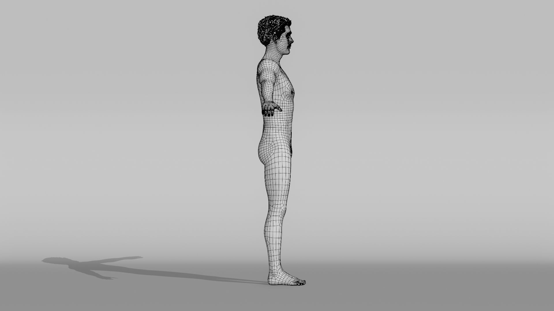 Realistic Male Character - Mr Johnson 3D model_18