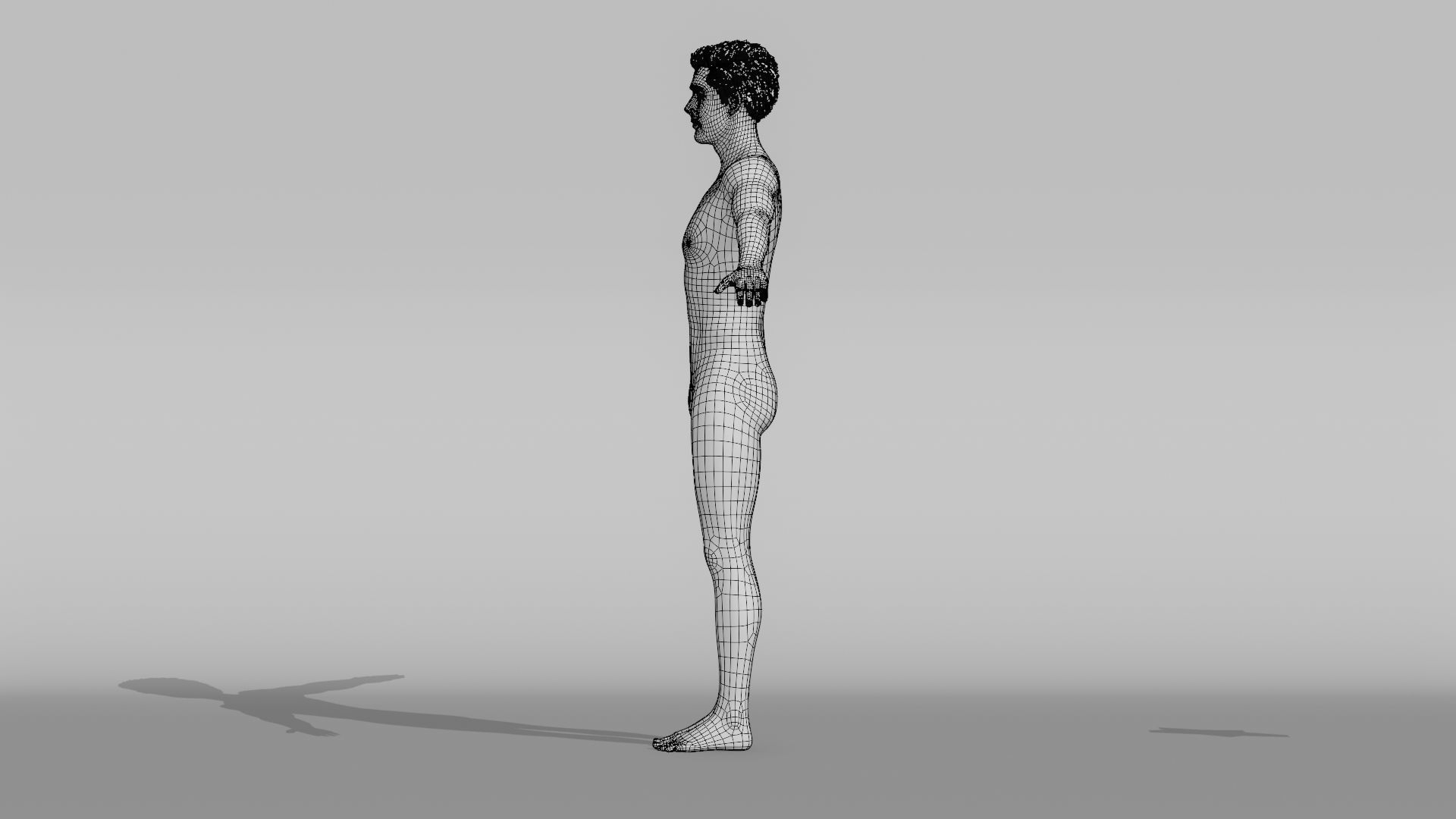 Realistic Male Character - Mr Johnson 3D model_20