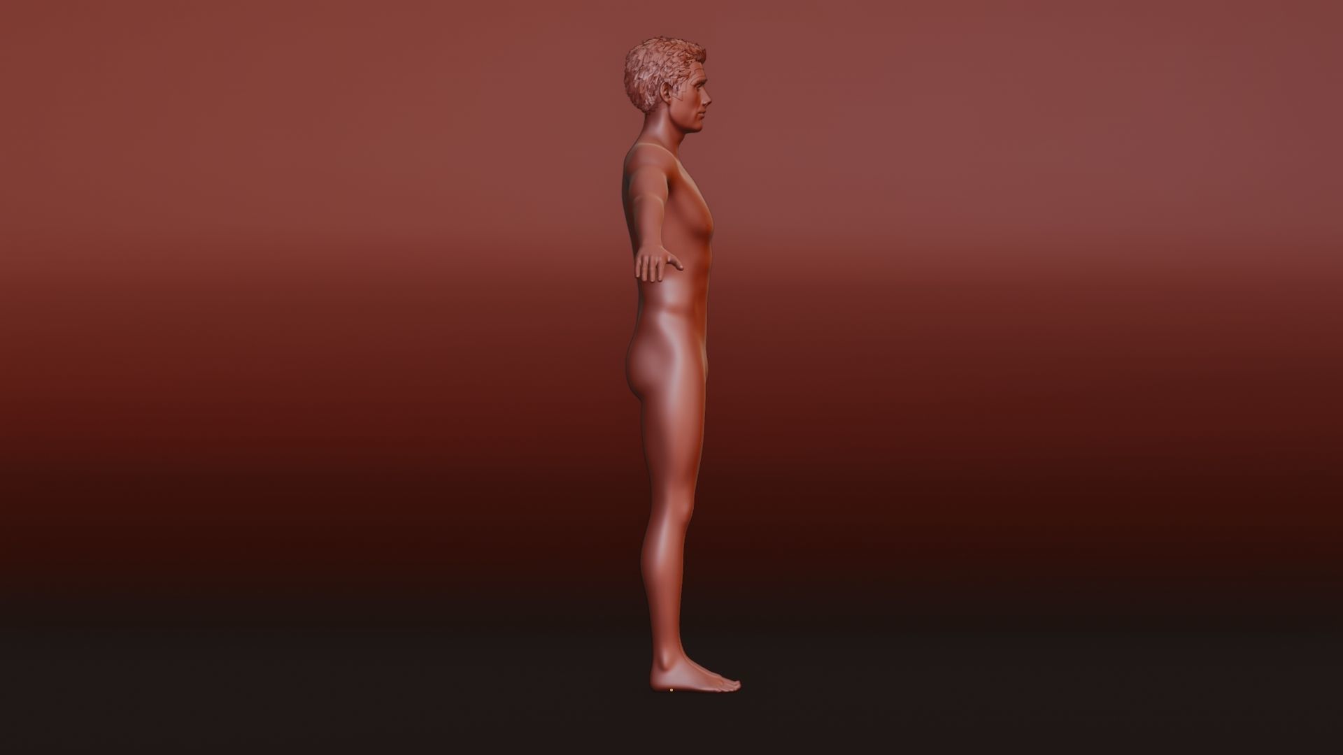 Realistic Male Character - Mr Johnson 3D model_23