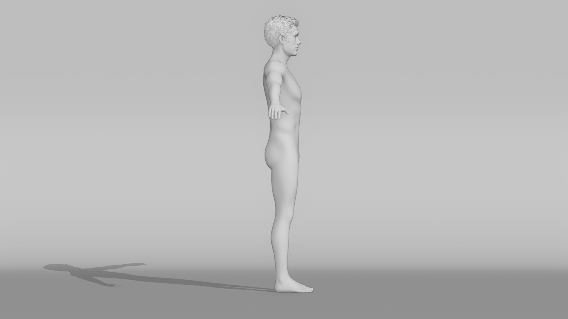 Realistic Male Character - Mr Johnson 3D model_8