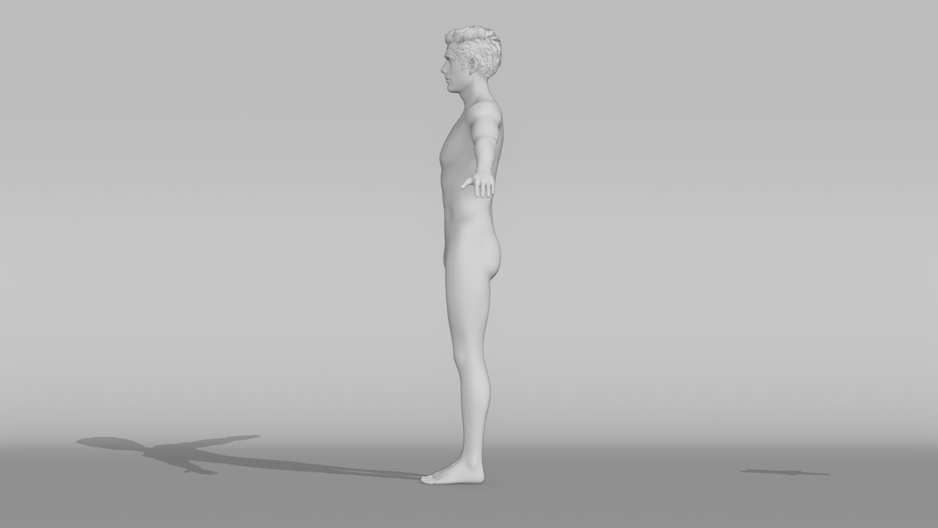 Realistic Male Character - Mr Johnson 3D model_10