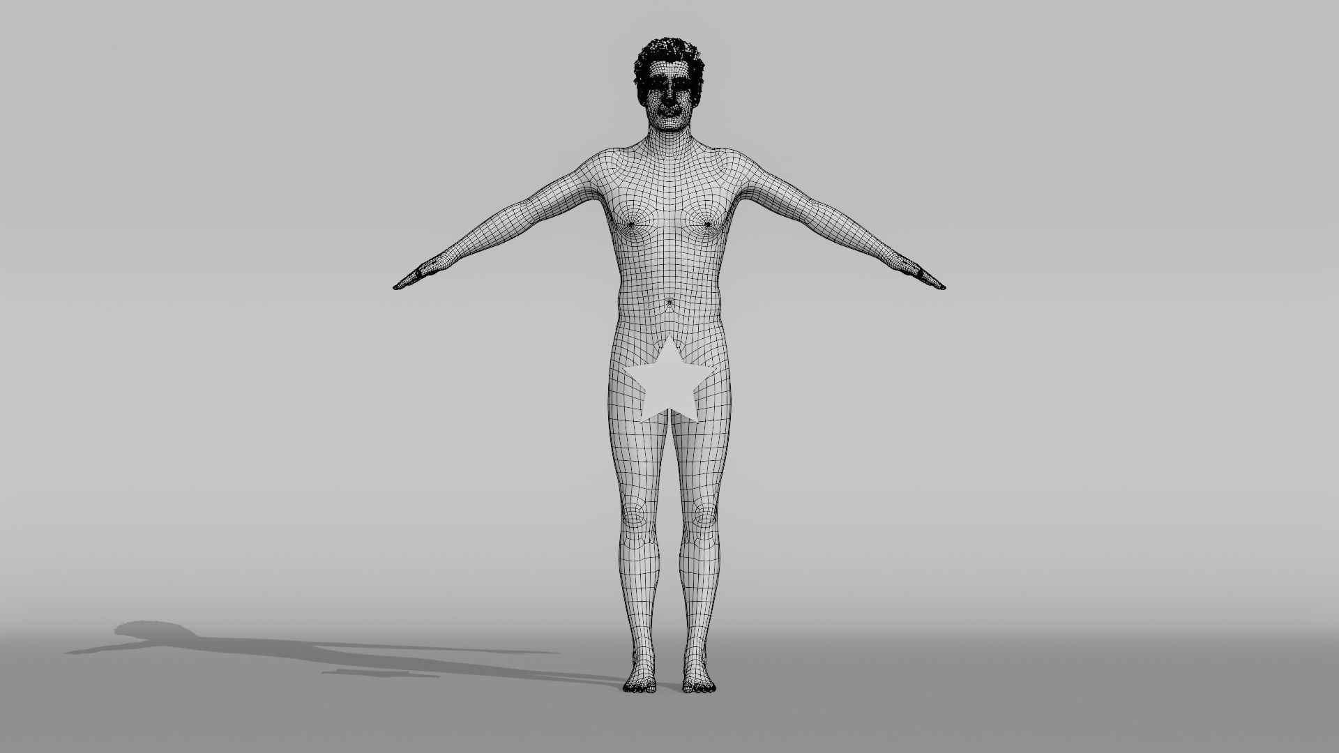 Realistic Male Character - Mr Johnson 3D model_17