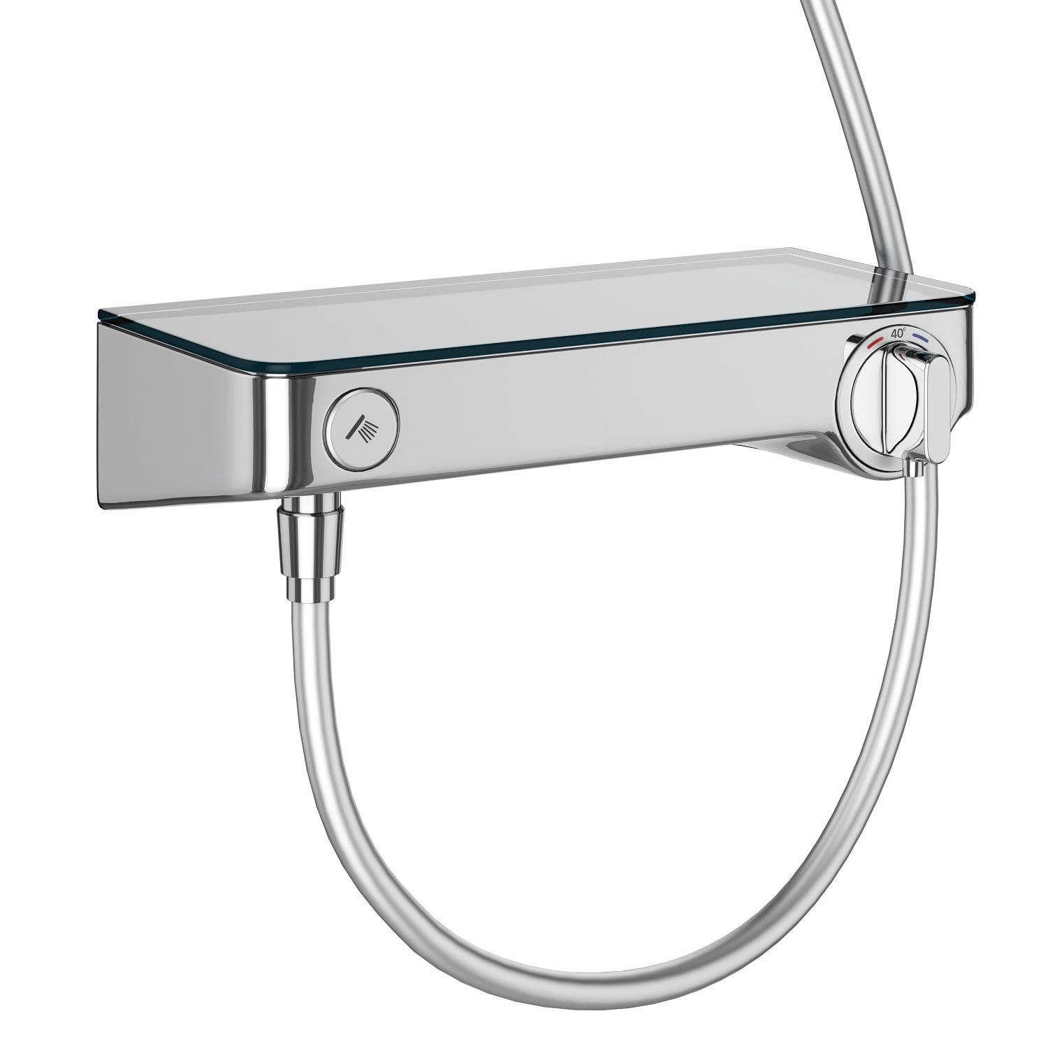 Faucets and shower systems Hansgrohe set 159 3D model_13