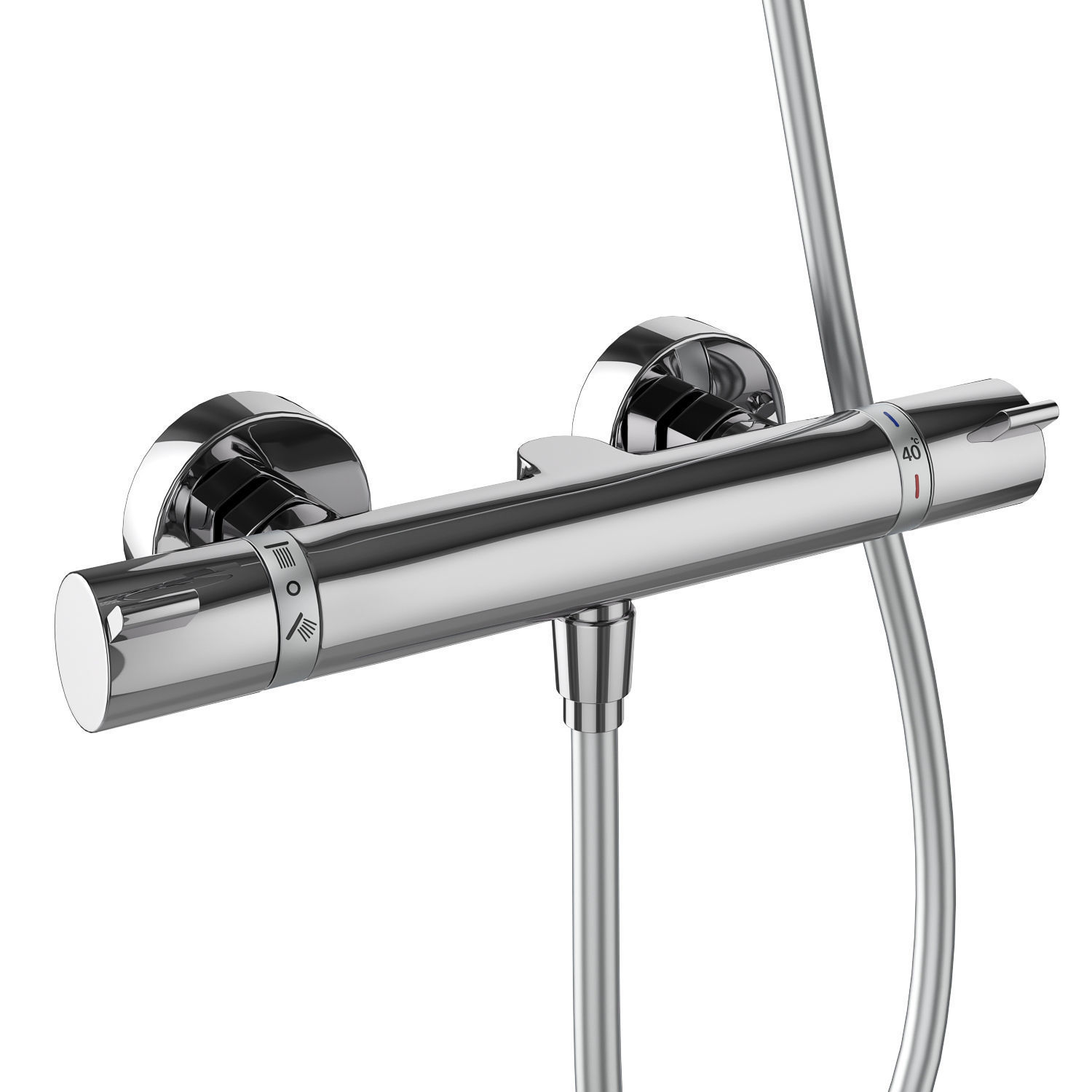 Faucets and shower systems Hansgrohe set 160 3D model_13