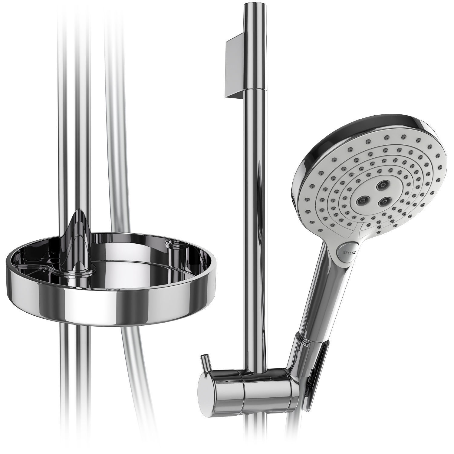 Faucets and shower systems Hansgrohe set 160 3D model_4