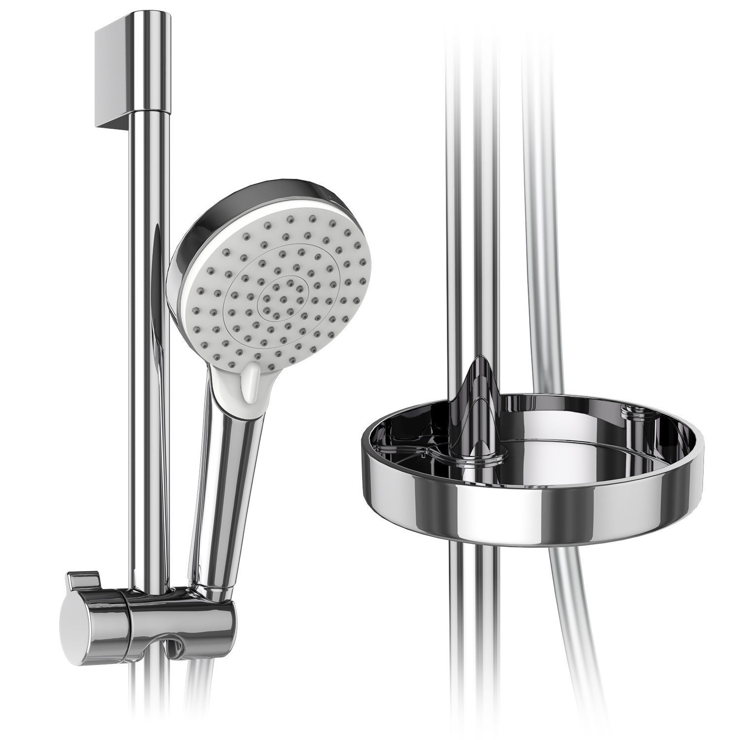 Faucets and shower systems Hansgrohe set 160 3D model_5