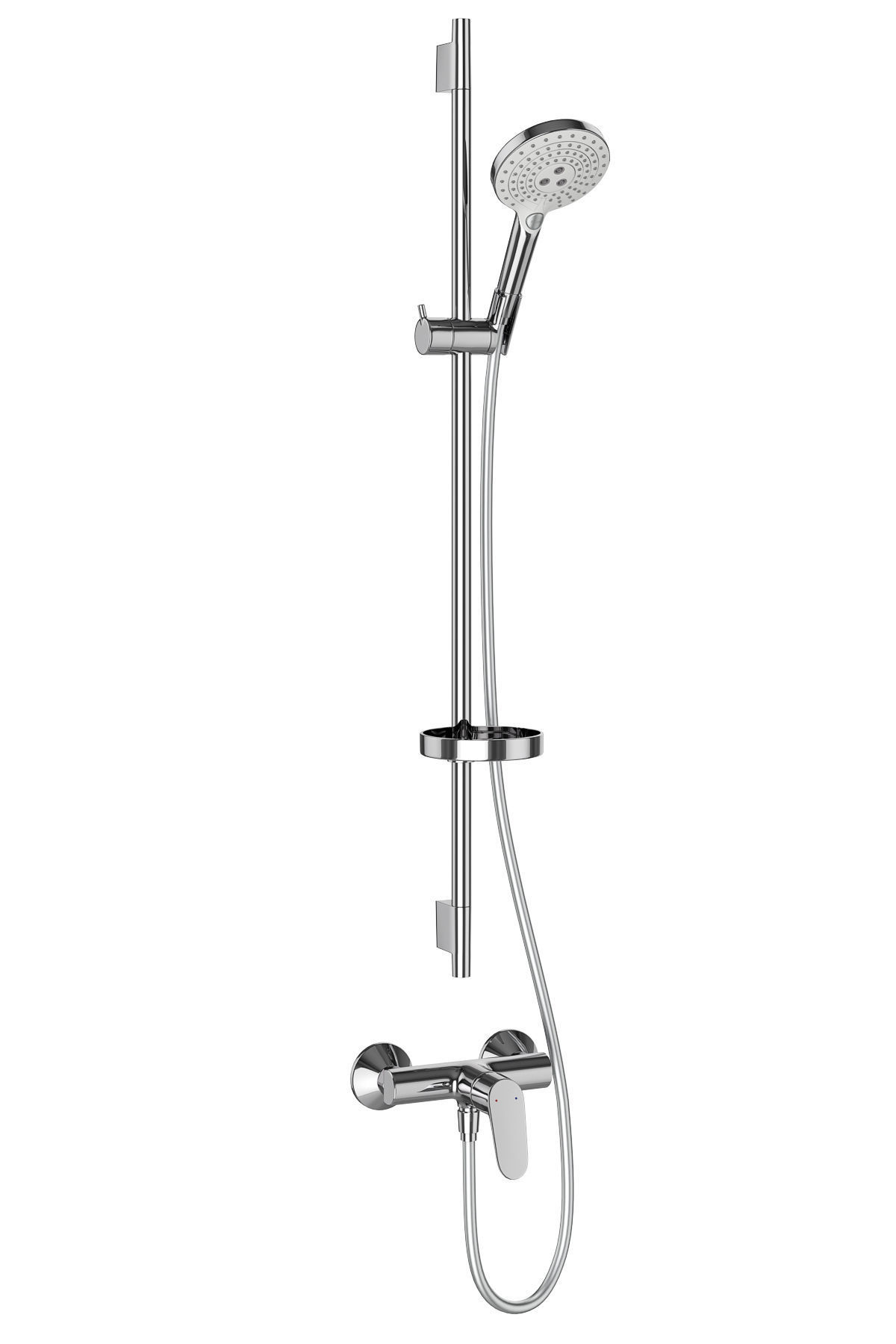 Faucets and shower systems Hansgrohe set 160 3D model_7