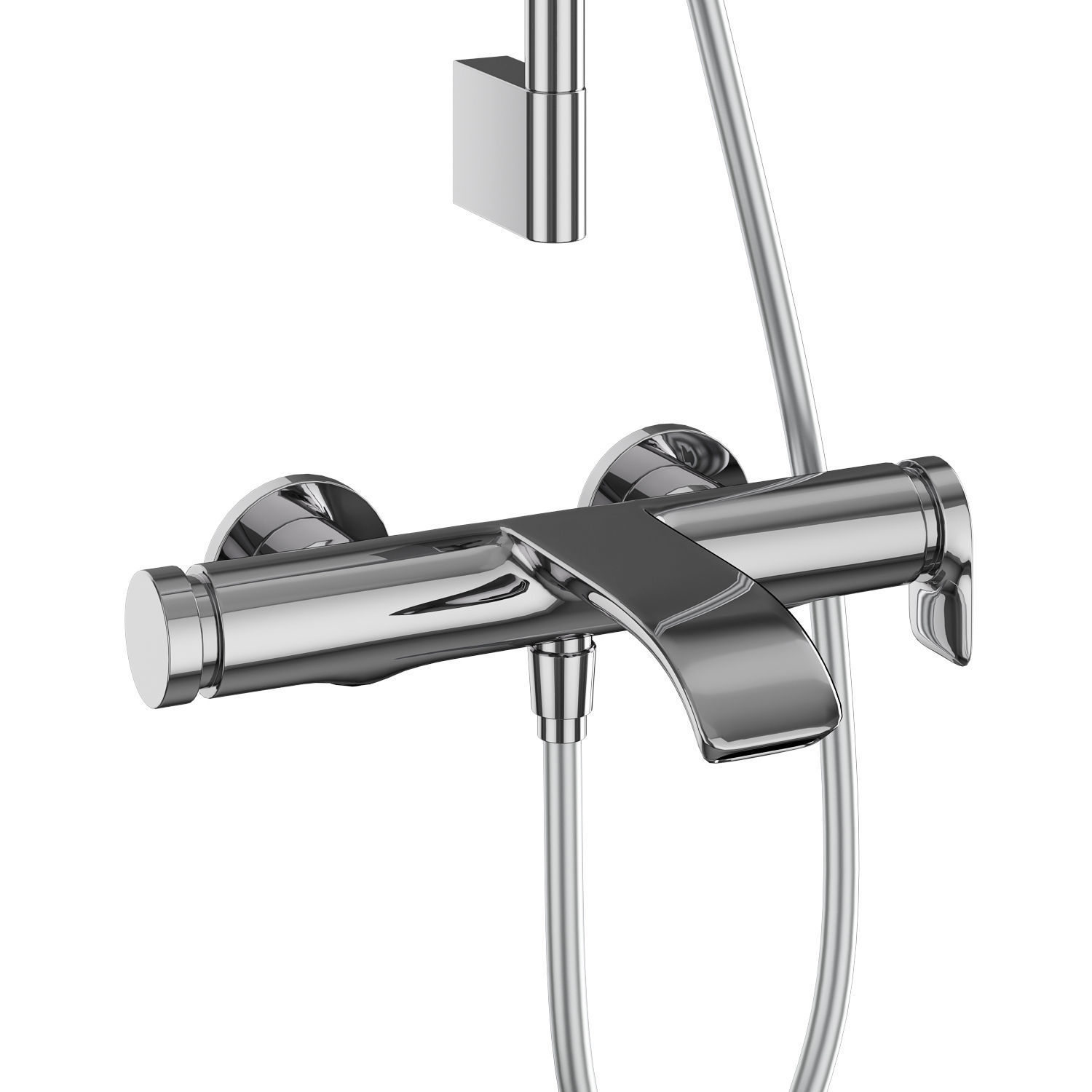 Faucets and shower systems Hansgrohe set 161 3D model_11