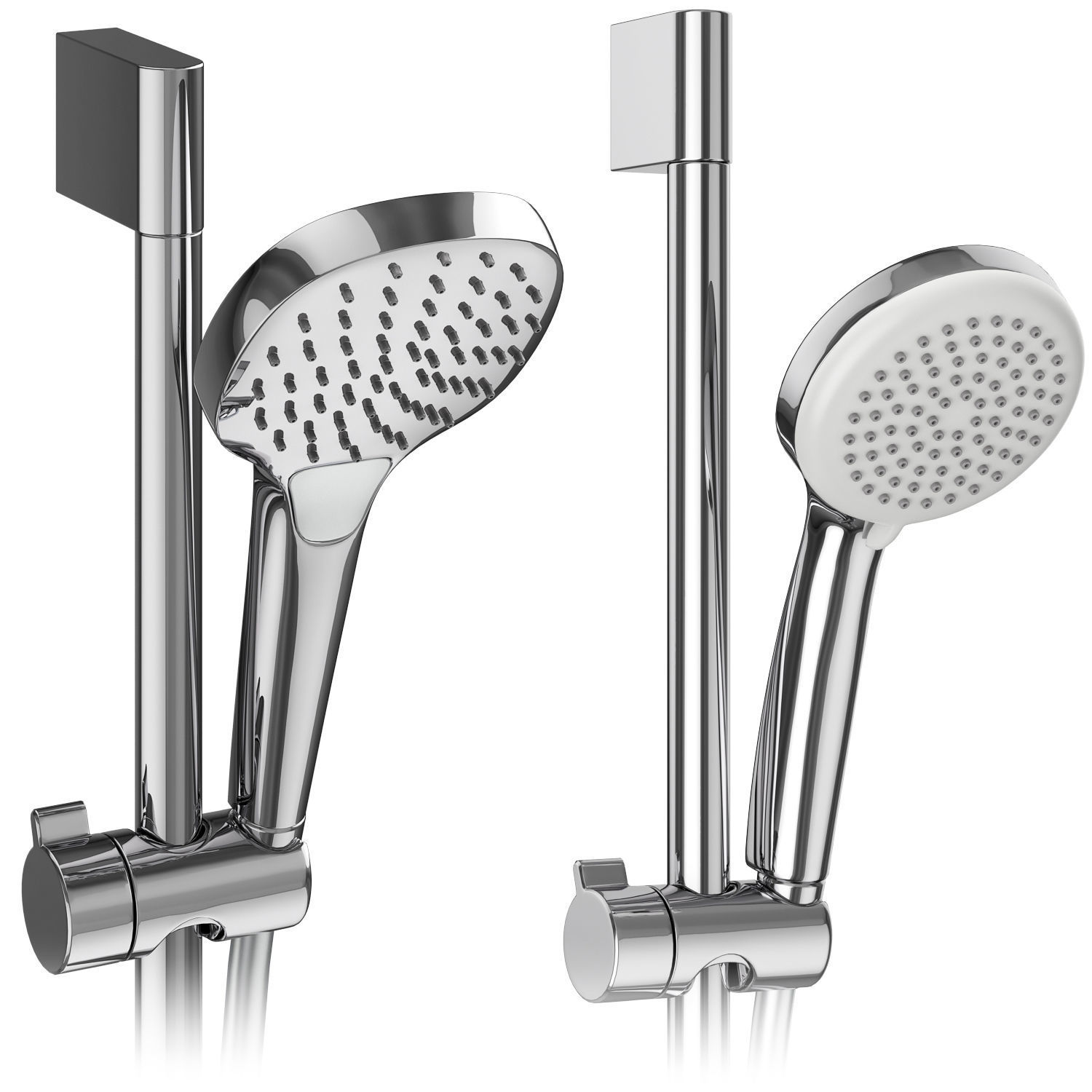 Faucets and shower systems Hansgrohe set 161 3D model_5
