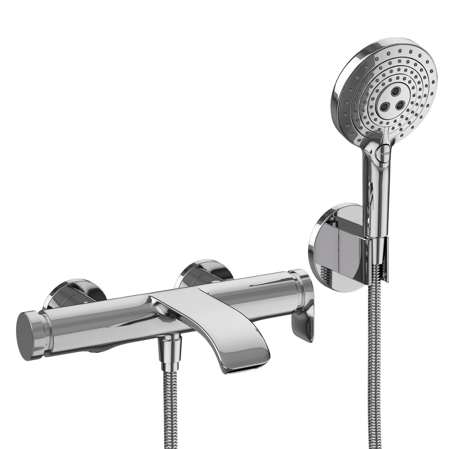 Faucets and shower systems Hansgrohe set 161 3D model_16