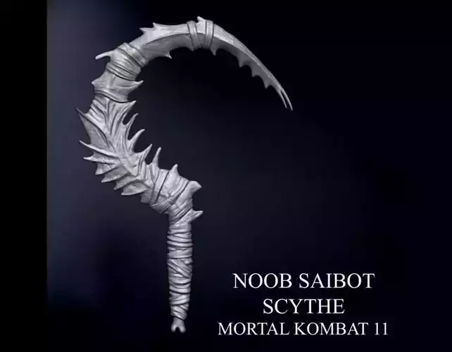 3D PRINTABLE NOOB SAIBOT SCYTHE MORTAL KOMBAT 11 3D print model