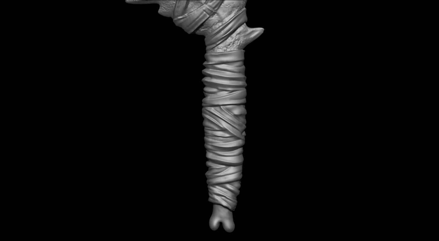 3D PRINTABLE NOOB SAIBOT SCYTHE MORTAL KOMBAT 11 3D print model_9