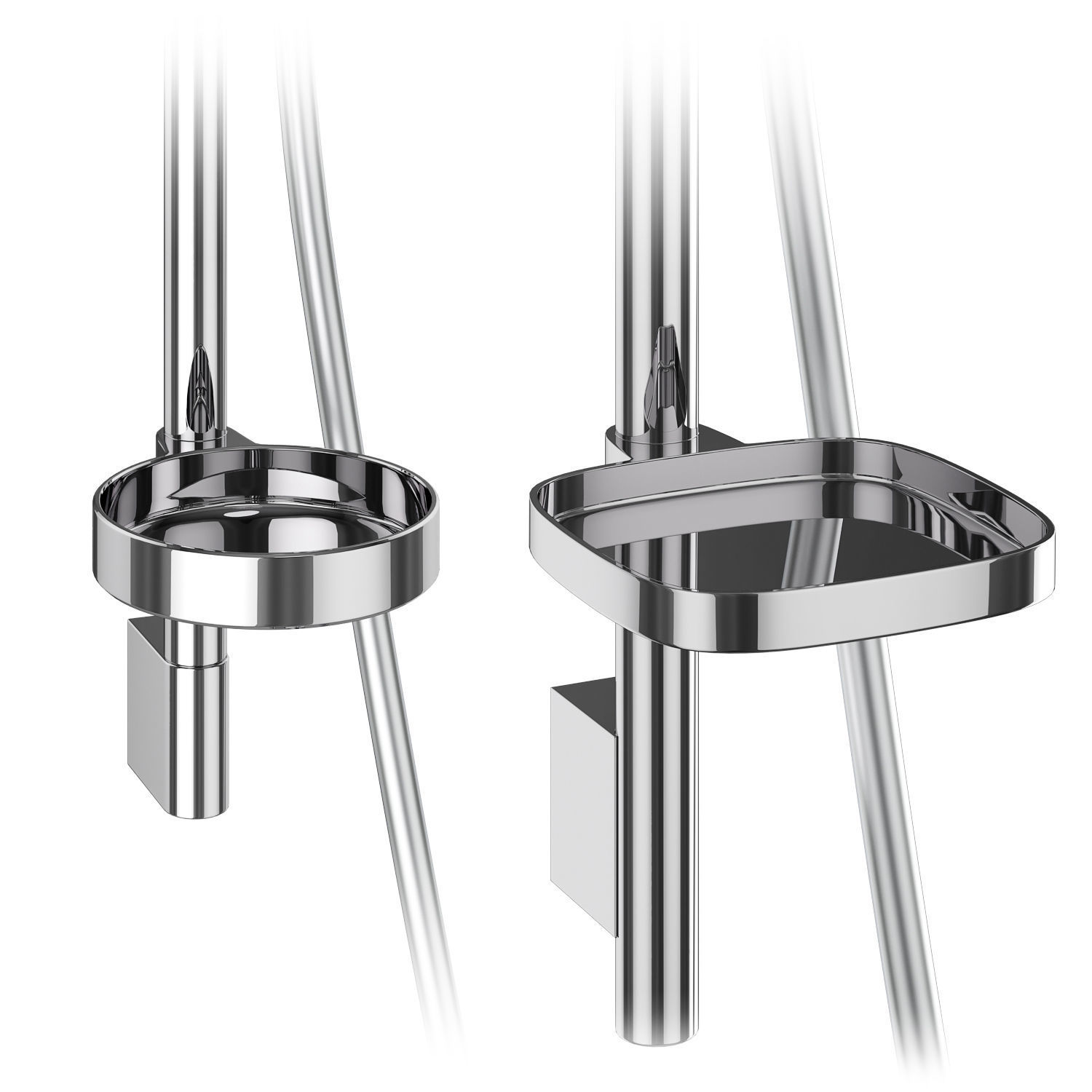 Faucets and shower systems Hansgrohe set 162 3D model_6