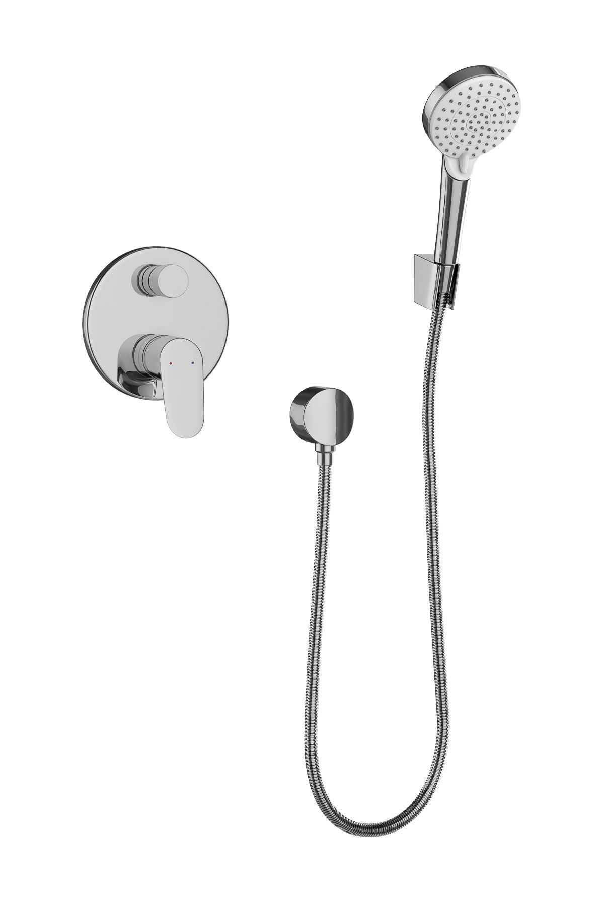 Faucets and shower systems Hansgrohe set 162 3D model_18