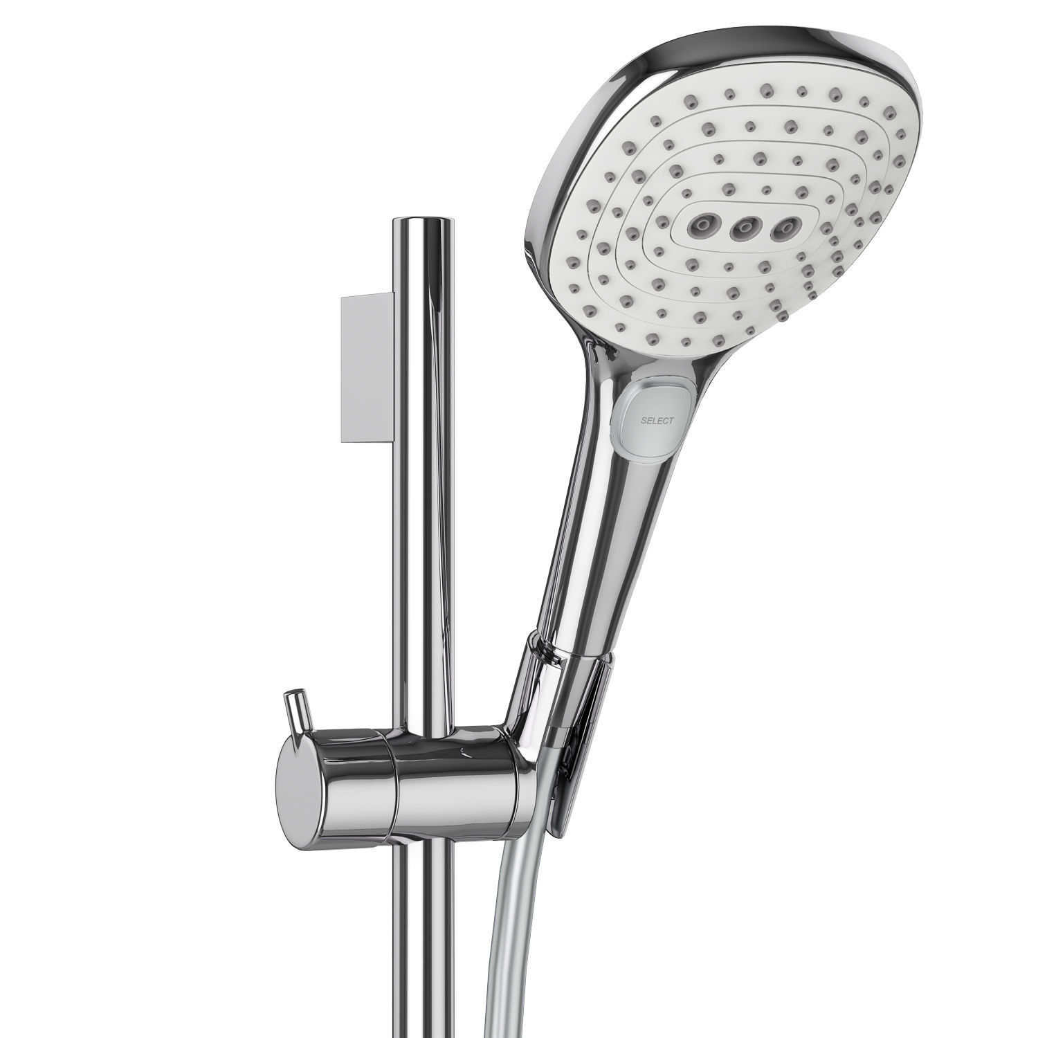 Faucets and shower systems Hansgrohe set 162 3D model_10