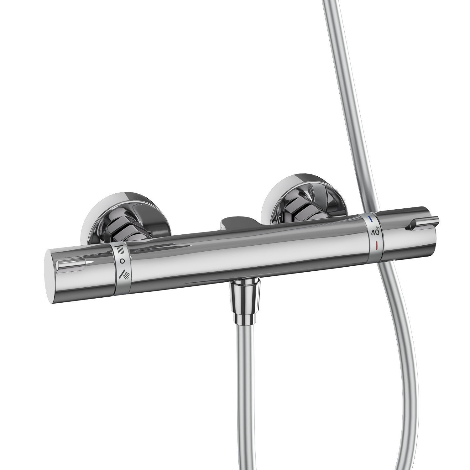 Faucets and shower systems Hansgrohe set 162 3D model_16