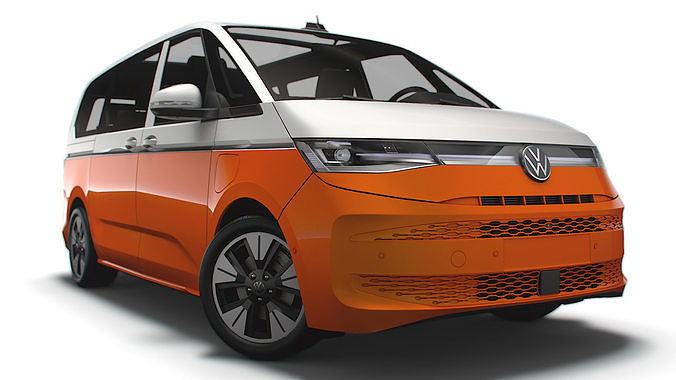 Volkswagen Multivan eHybrid Long T7 2023 3D model